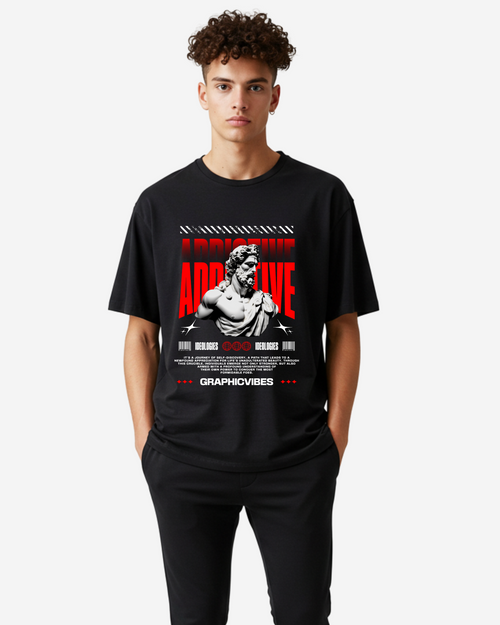 Addictive Men's Oversized T-Shirt