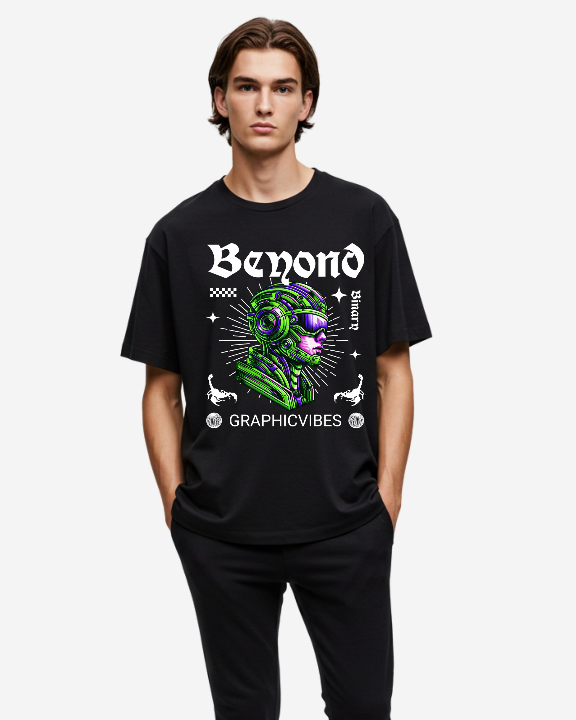 Beyond Binary Men's Oversized T-Shirt