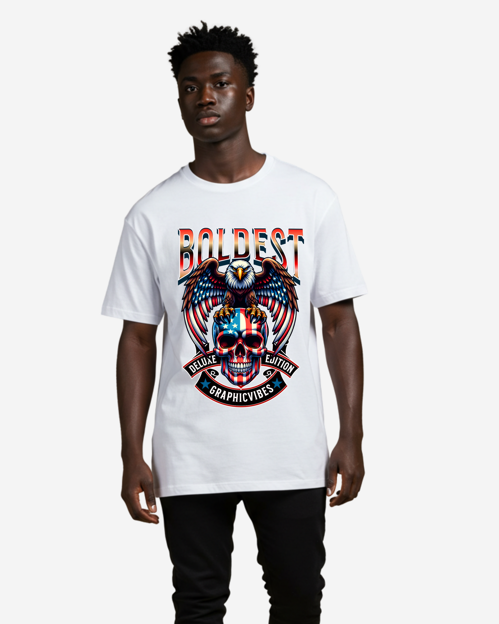 Boldest American Men's Oversized T-Shirt